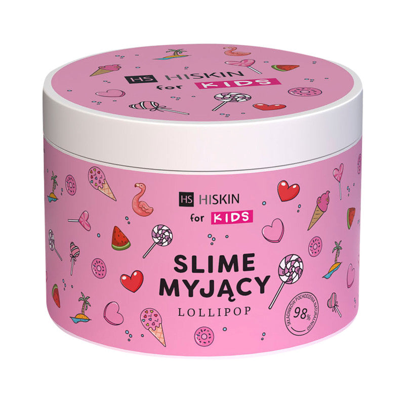 HISKIN FOR KIDS Gel doccia per bambini al profumo di dolci lecca lecca 150ml