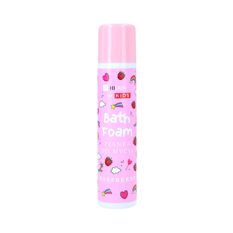 HISKIN FOR KIDS RASPBERRY Schiuma rosa per la detersione della pelle dei bambini 250ml