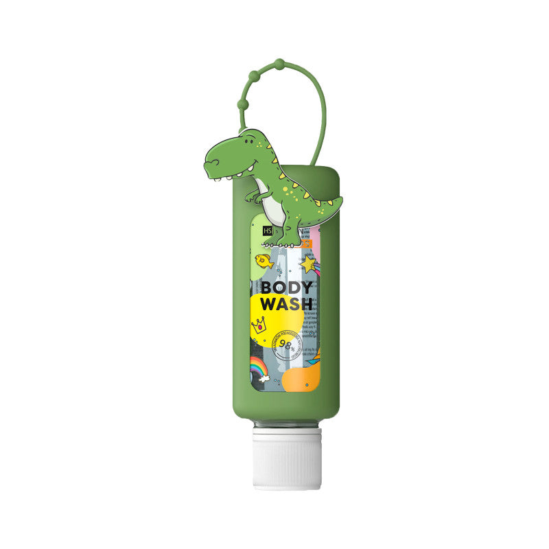 HISKIN FOR KIDS TRAVEL SIZE Lozione da bagno e corpo Dino 75 ml