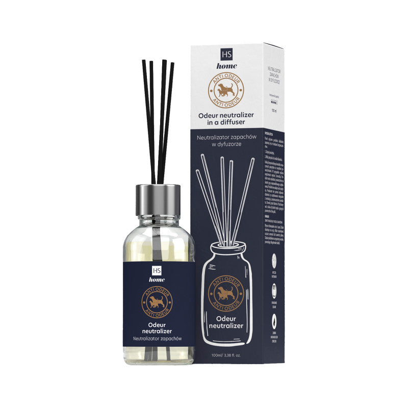 HISKIN HOME Diffusore neutralizzatore di odori per animali domestici 100 ml