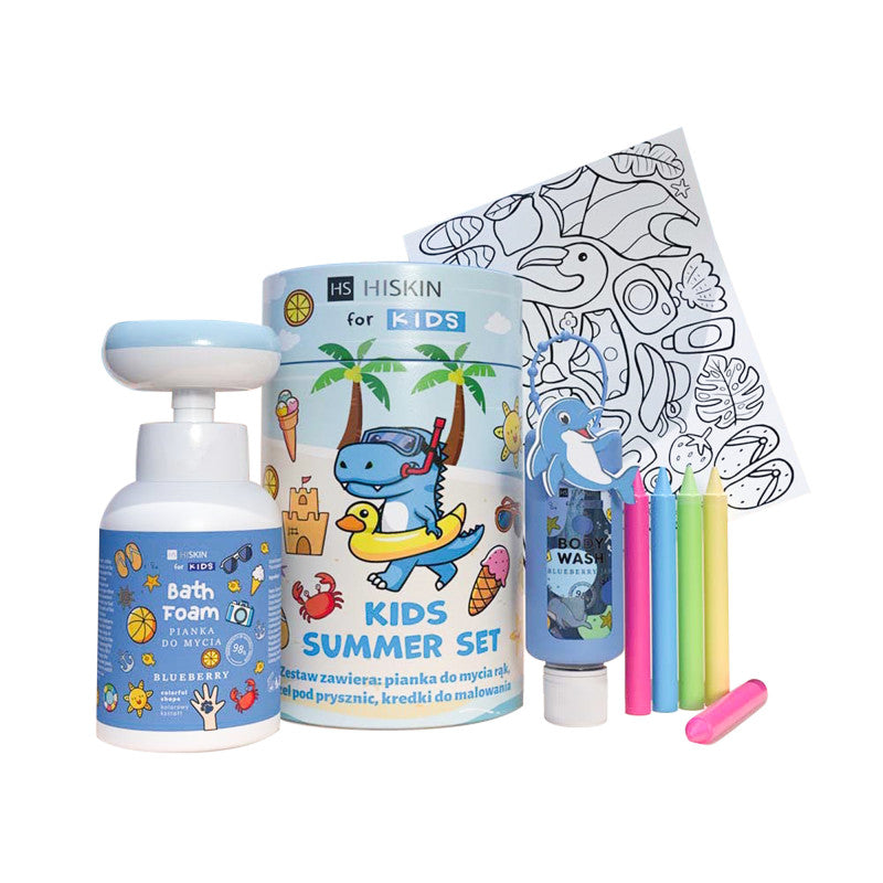 HISKIN KIDS SUMMER Set creativo per le vacanze a tema mirtillo per bambini