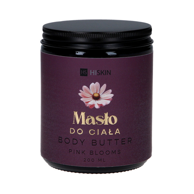 HISKIN PINK BLOOMS PEONIA E ROSA Burro corpo 200ml