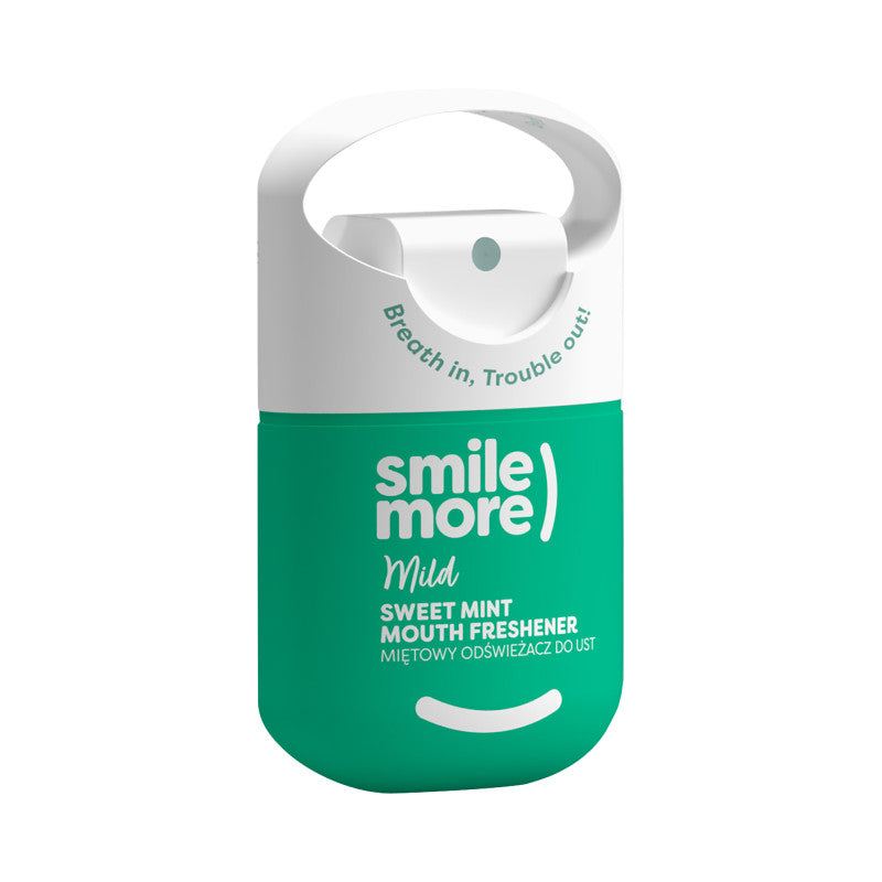 HISKIN SMILE MORE Rinfrescante per l'Alito alla Menta, Delicato e Dolce, 20 ml