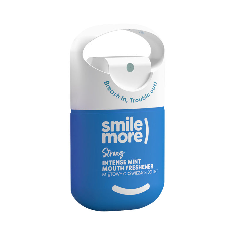 HISKIN SMILE MORE Rinfrescante per l'Alito alla Menta, Menta Forte e Intensa 20ml