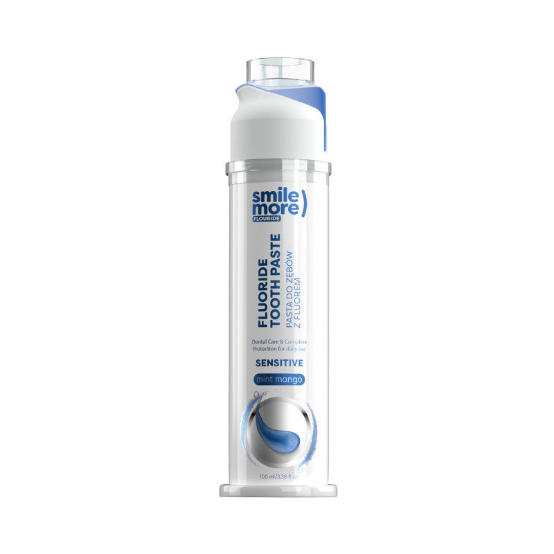 HISKIN SMILE MORE Dentifricio per denti sensibili al gusto fresco di menta e mango 100 ml