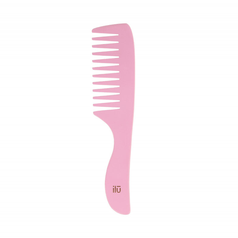 ilū BambooM! Pettine in Bambù – Pink Flamingo