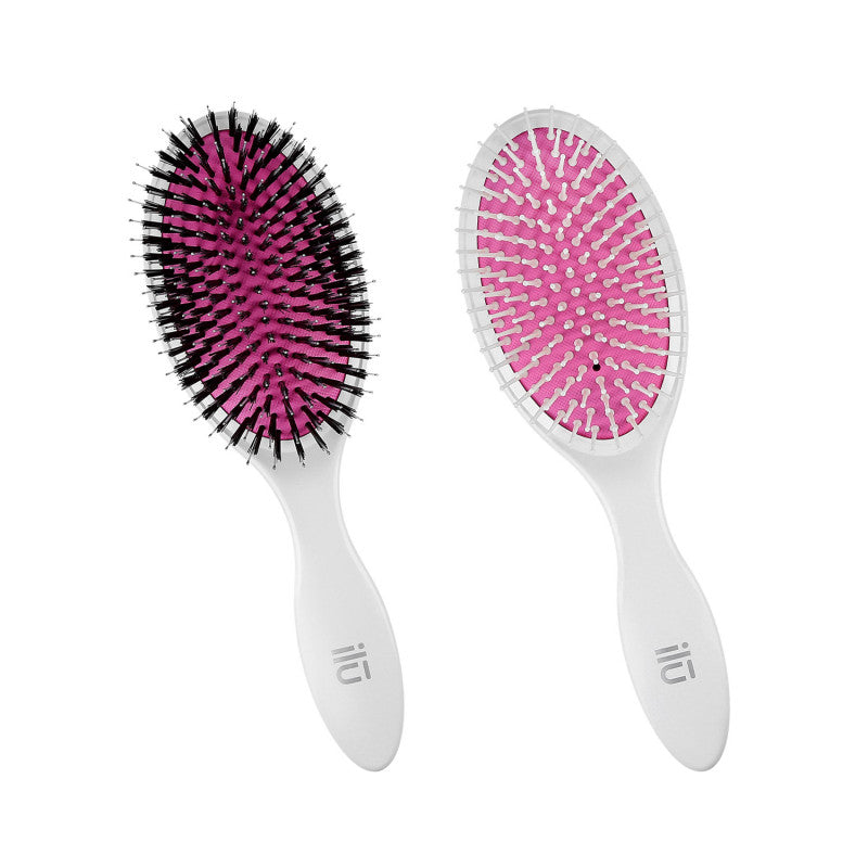 ilū Set di Spazzole Professionali per Capelli Hair Styling Brush Acconciatura, 2 pz