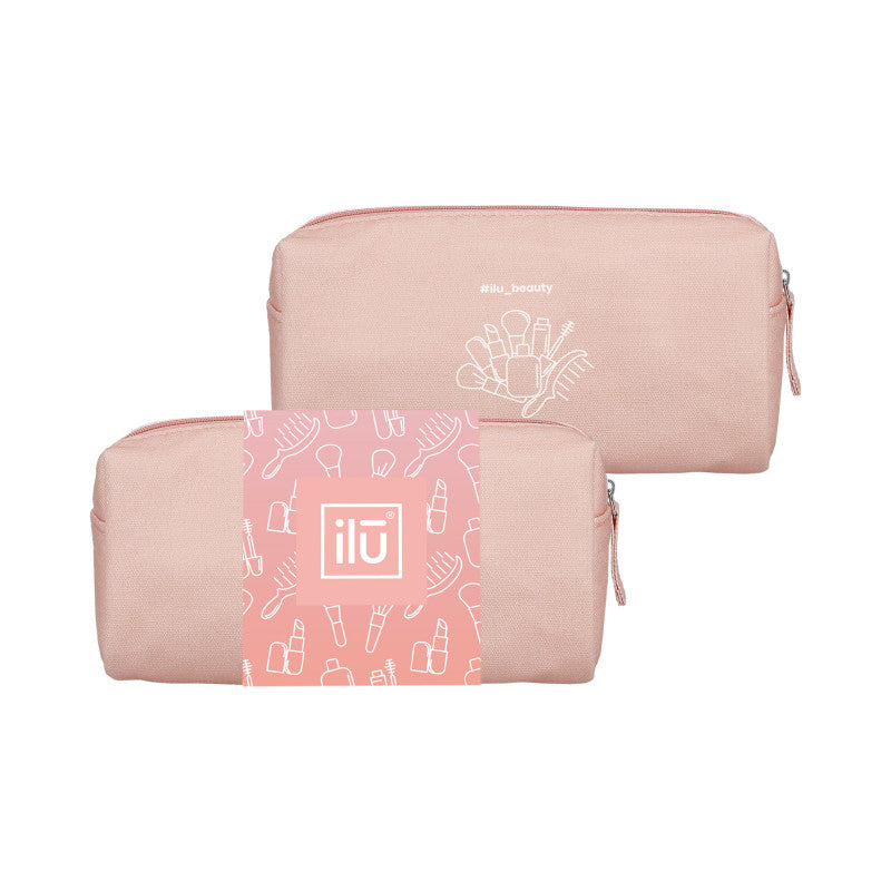 ilū Beauty case in cotone, Arancio