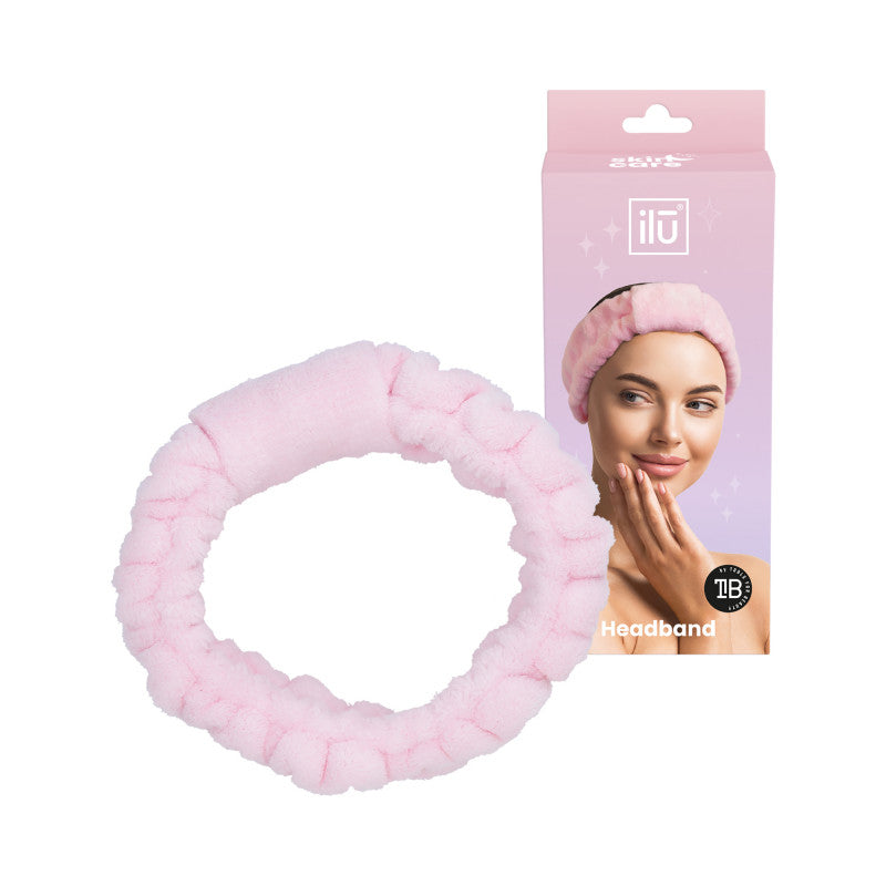ilū Fascia per capelli, rosa