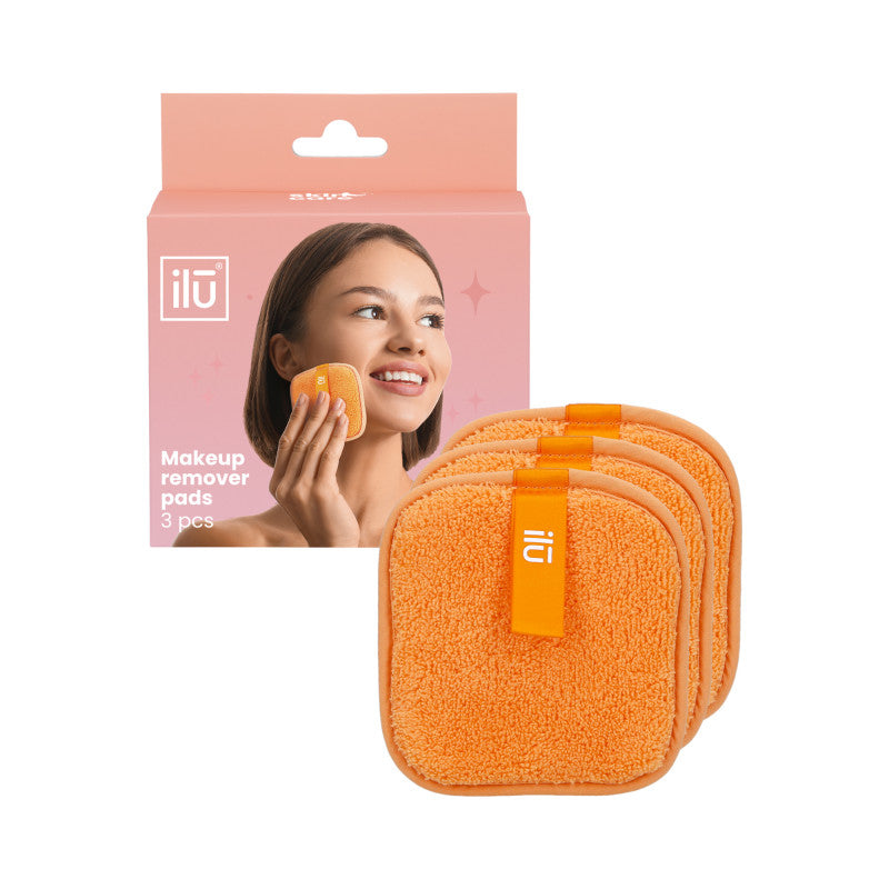 ilū Dischetti struccanti, 3pz, Arancio