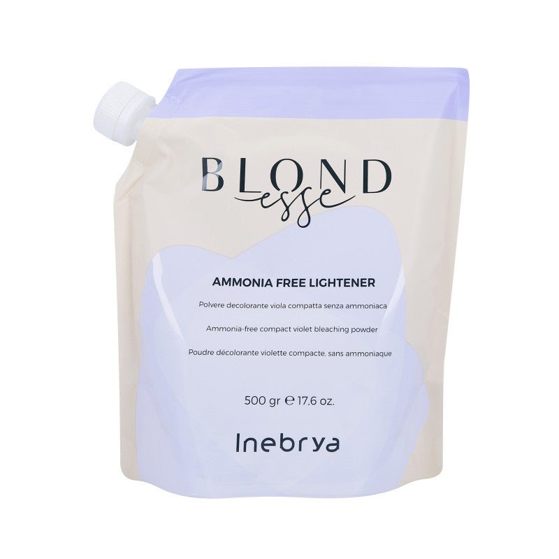 INEBRYA BLONDESSE Schiarente senza ammoniaca Polvere schiarente viola senza ammoniaca 500g
