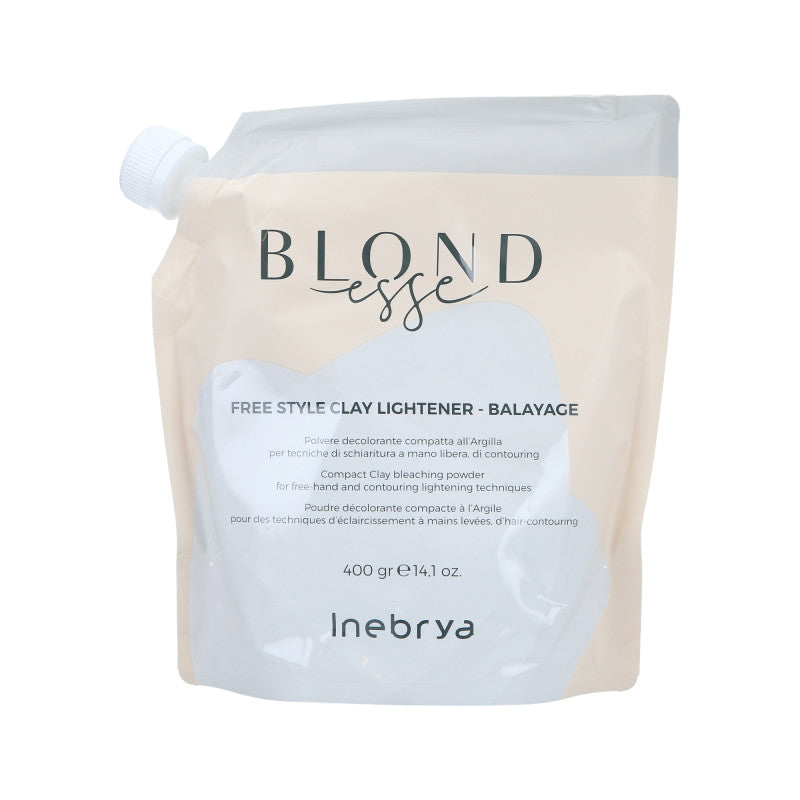 INEBRYA BLONDESSE FREE STYLE 5 TONES Argilla schiarente per capelli fino a 5 toni 400g
