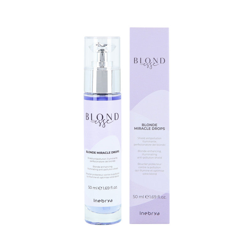 INEBRYA BLONDESSE MIRACLE DROPS Siero lucidante per capelli biondi 50ml