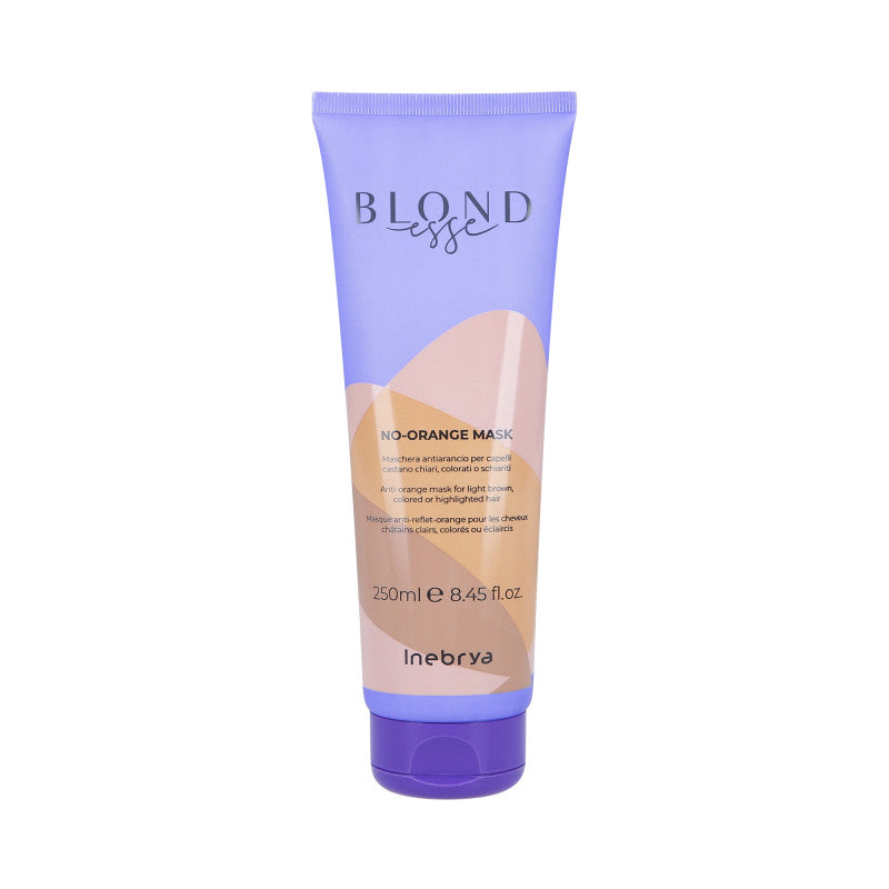 INEBRYA BLONDESSE NO-ORANGE Maschera per capelli per capelli biondi 250ml