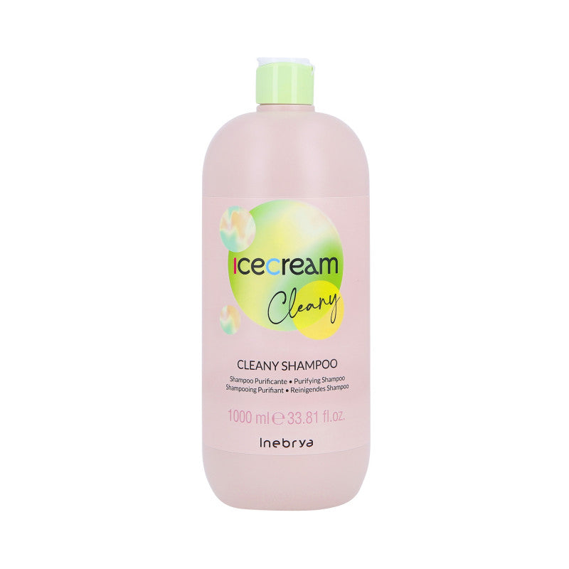 INEBRYA ICE CREAM CLEANY Szampon przeciwłupieżowy 1000ml