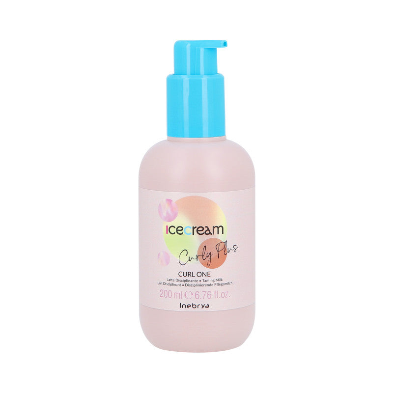 INEBRYA ICE CREAM CURLY PLUS Crema per capelli ricci Curl One 200ml