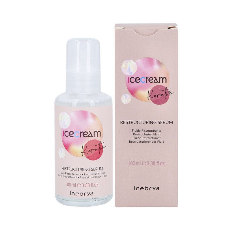 INEBRYA ICE CREAM KERATIN Siero alla cheratina per capelli danneggiati 100ml