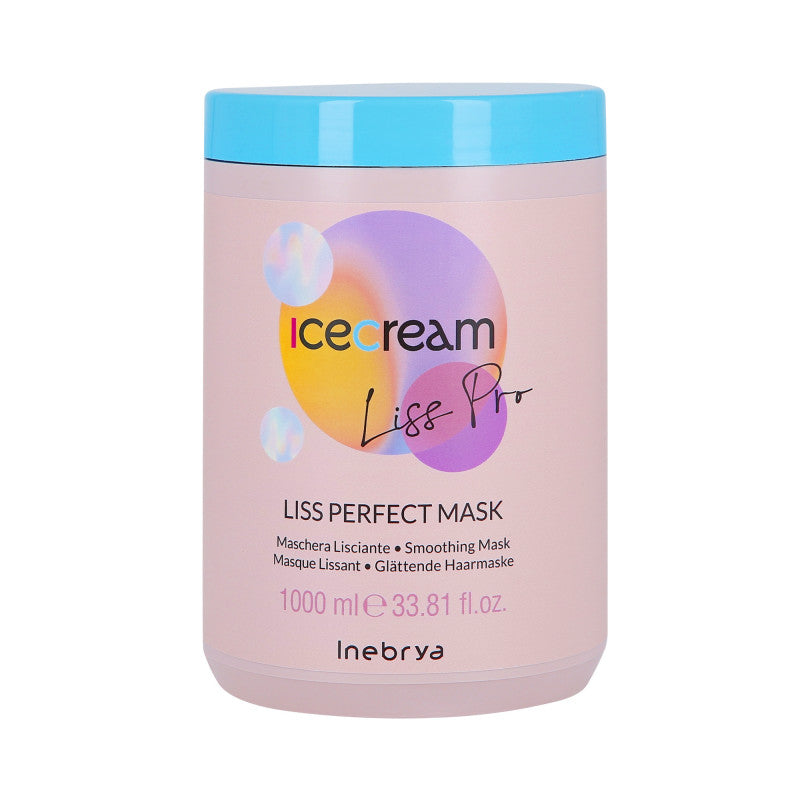 INEBRYA ICE CREAM LISS PRO Maschera lisciante per capelli 1000ml