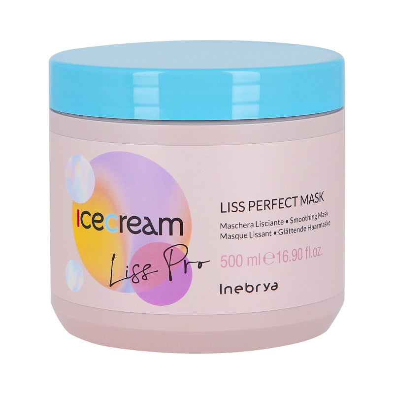INEBRYA ICE CREAM LISS PRO Maschera lisciante per capelli 500ml