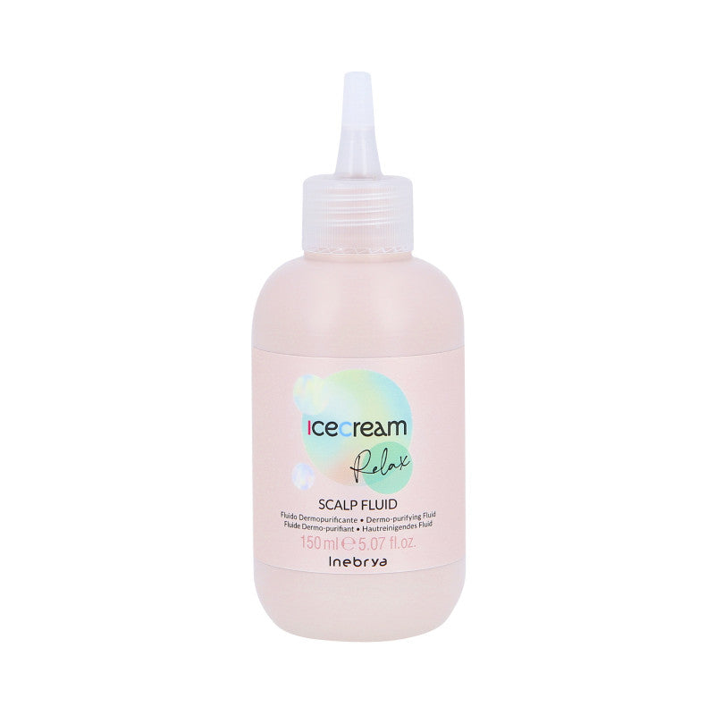 INEBRYA ICE CREAM SCALP FLUID Scrub detergente per il cuoio capelluto 150ml