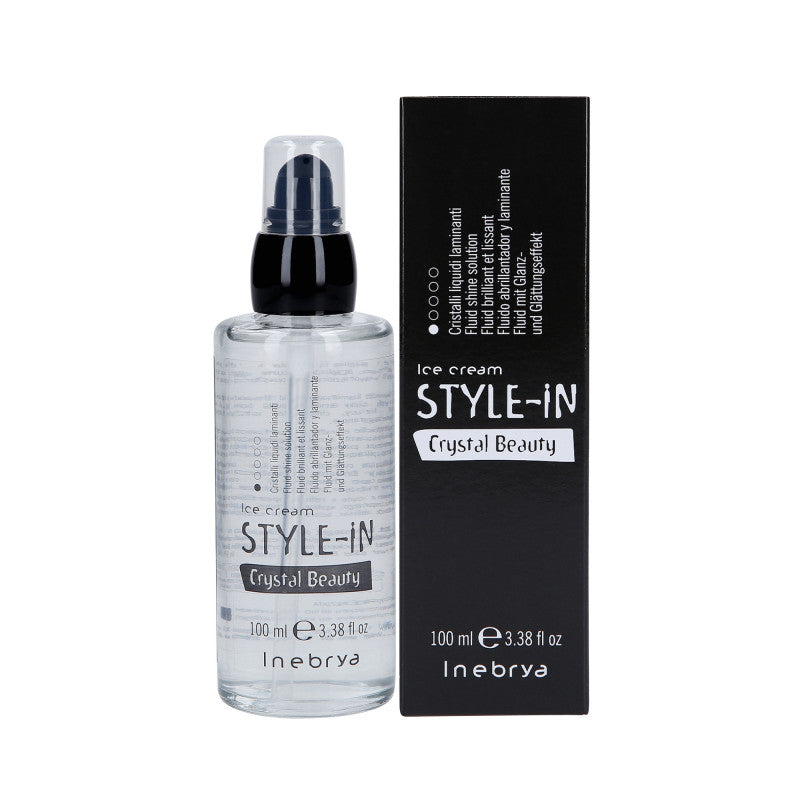 INEBRYA STYLE-IN CRYSTAL BEAUTY Fluido lucidante per capelli 100ml