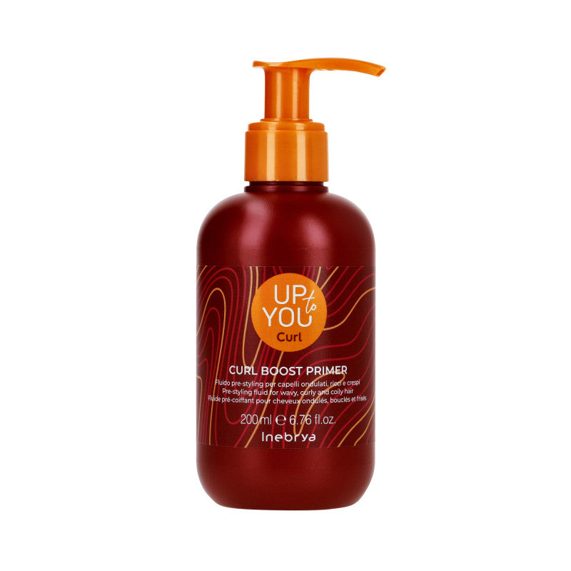 INEBRYA UP TO YOU CURL BOOTS PRIMER Fluido per lo styling dei ricci 200 ml