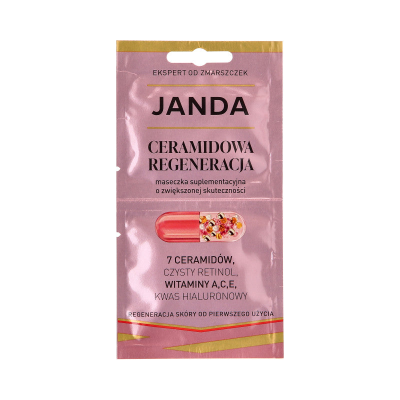 JANDA WRINKLE EXPERT Maschera integrativa con maggiore efficacia ricostruttiva 2x4ml