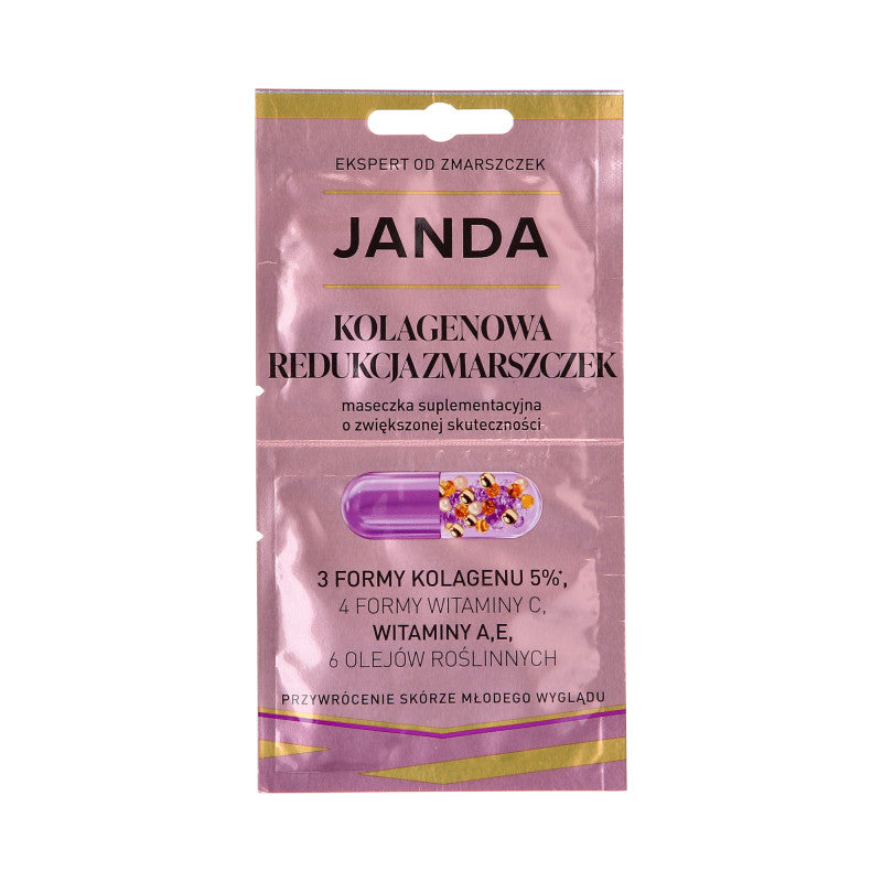 JANDA WRINKLE EXPERT Maschera integrativa con maggiore efficacia antirughe 2x4ml