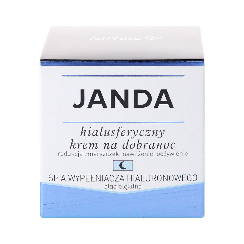 JANDA HYALURONIC Crema ialusferica per una buona serata con alghe azzurre 50ml