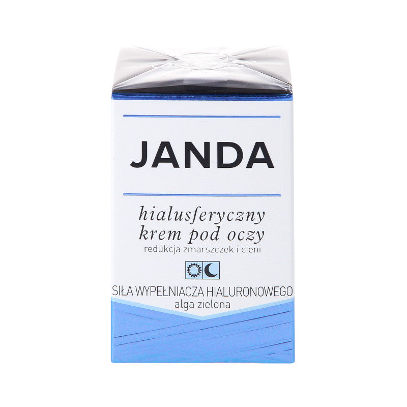 JANDA HYALURONIC Hialusferyczny krem pod oczy z zielonymi algami 15ml
