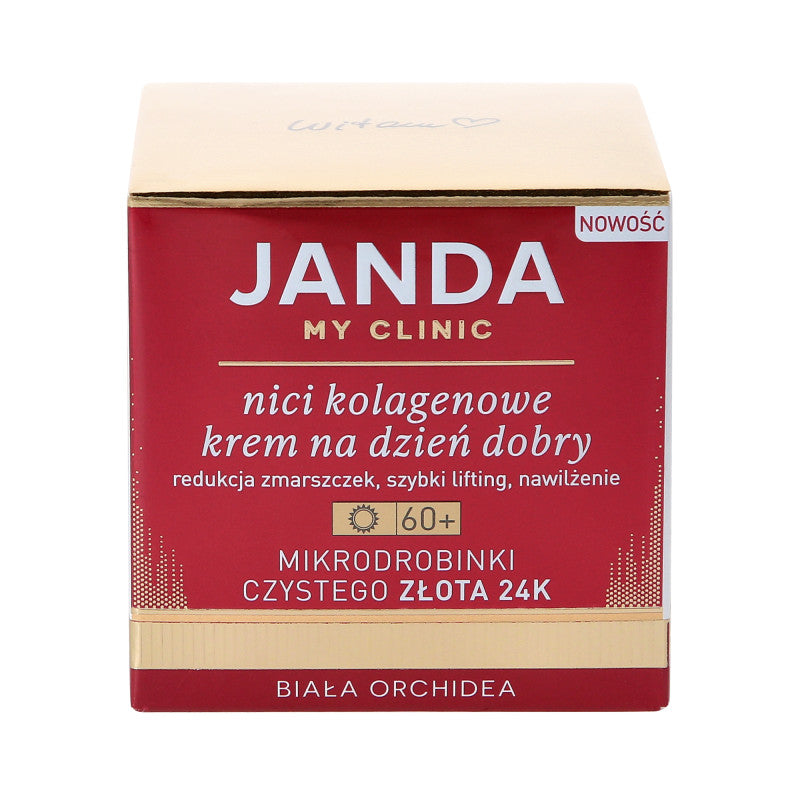 JANDA MY CLINIC 60+ Fili di collagene, crema antirughe del buongiorno 50ml
