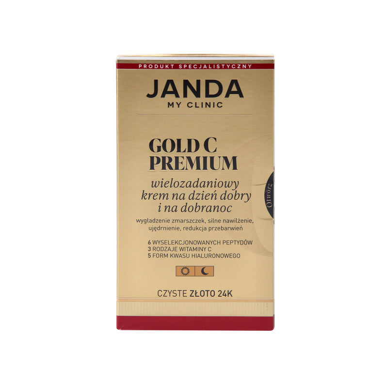 JANDA MY CLINIC GOLD C PREMIUM Crema multi-tasking giorno e notte 50ml