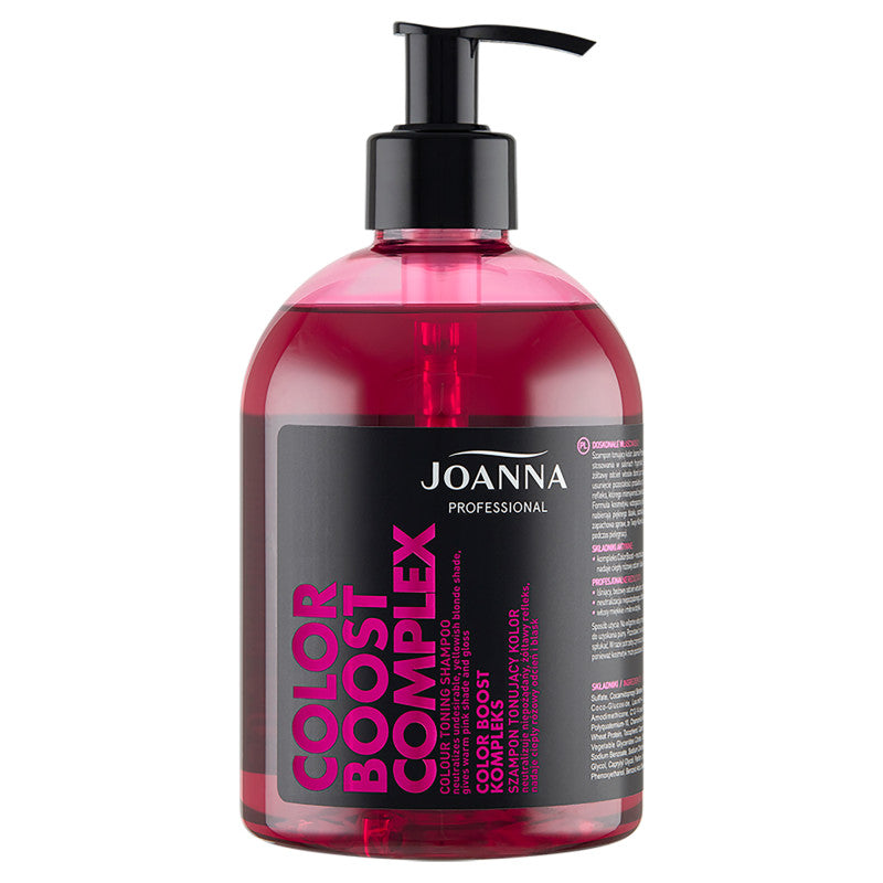 JOANNA PROFESSIONAL COLOR BOOST COMPLEX Shampoo tonificante colorante per capelli 500ml