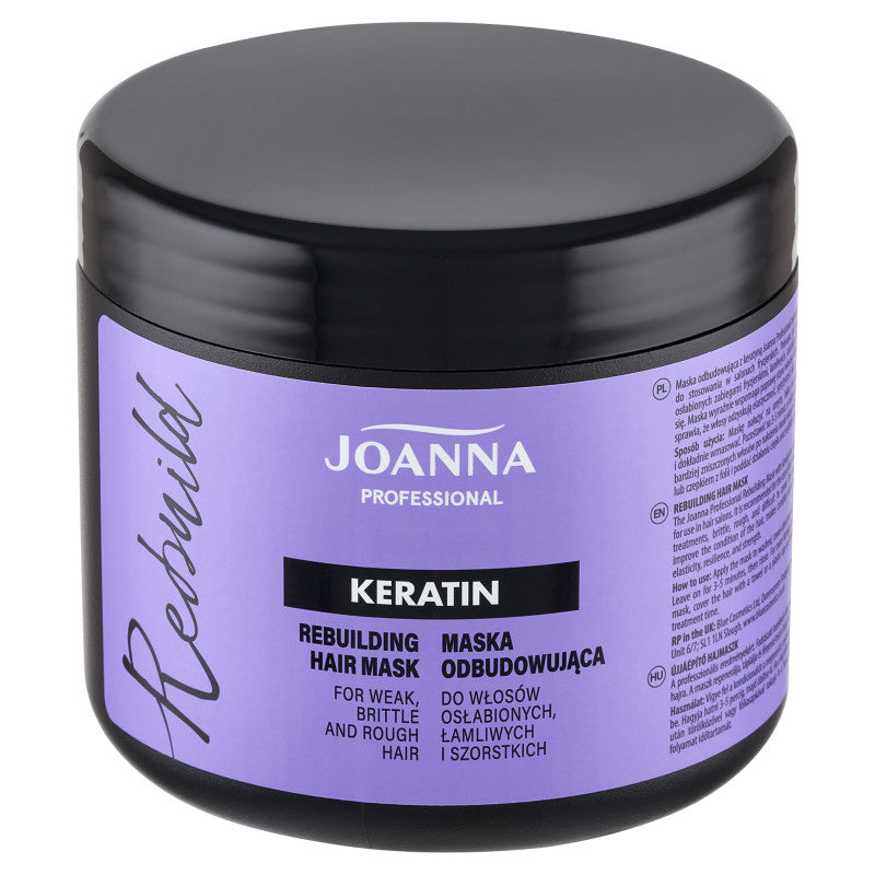 Joanna Rebuilding Maschera ricostituente con cheratina 500 ml