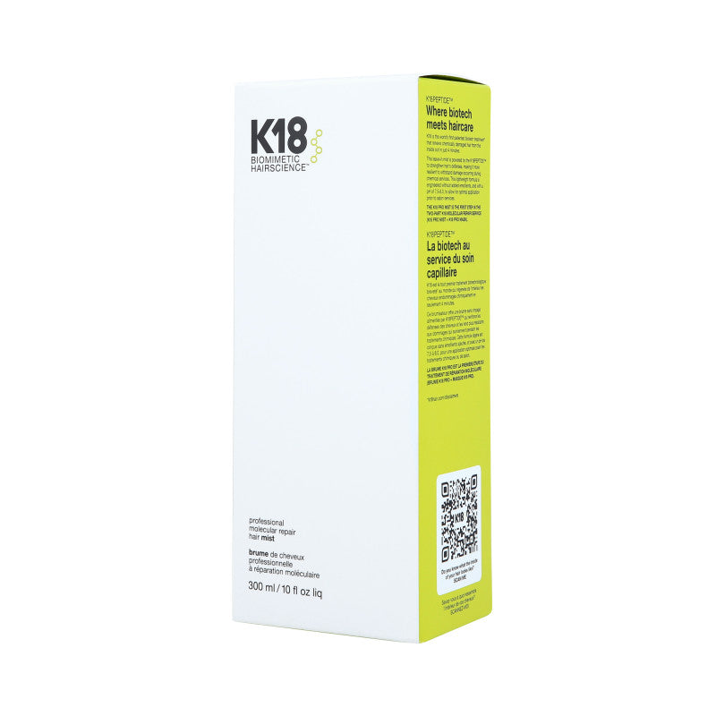 K18 MOLECULAR REPAIR HAIR MIST Trattamento riparatore per capelli 300ml