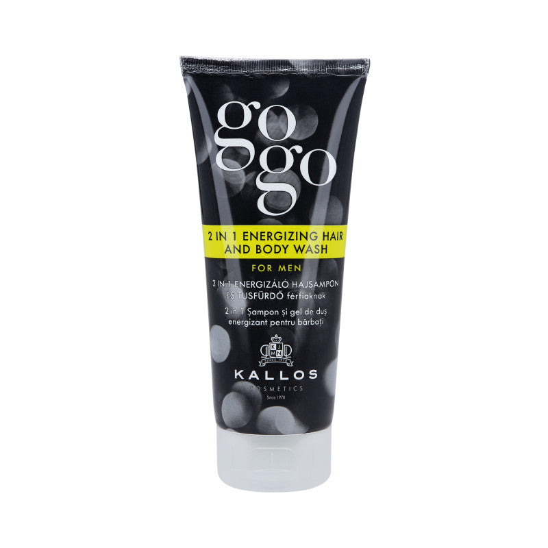 KALLOS GOGO MEN Erfrischendes Körper- und Haarwaschgel 2in1 200 ml