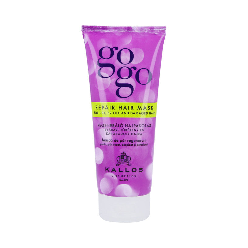 KALLOS GOGO REPAIR Maschera per capelli secchi e danneggiati 200ml