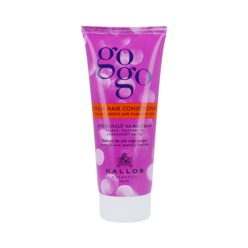 KALLOS GOGO REPAIR Balsamo per capelli secchi e danneggiati 200ml