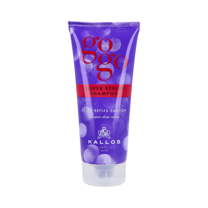 KALLOS GOGO SILVER Shampoo viola per capelli grigi e biondi 200ml