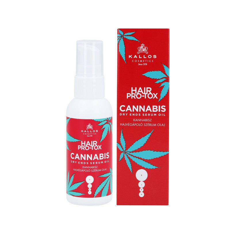 KALLOS KJLM HAIR PRO-TOX CANNABIS Siero oleoso contro le doppie punte 50ml