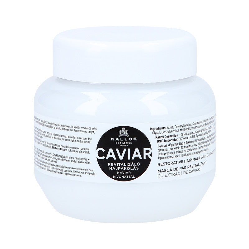 KALLOS KJMN Caviar Maschera rivitalizzante al caviale 275ml