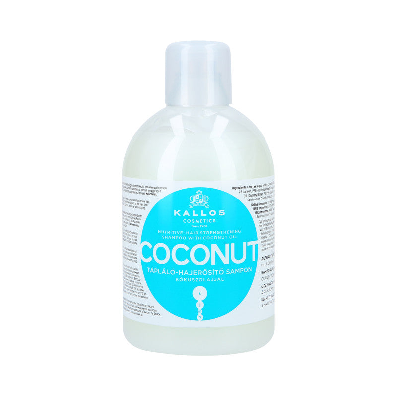 KALLOS KJMN Coconut Shampoo nutriente e rinforzante 1000ml