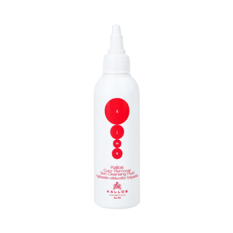 KALLOS KJMN COLOR REMOVER Liquido per la rimozione della vernice dal cuoio capelluto 100 ml