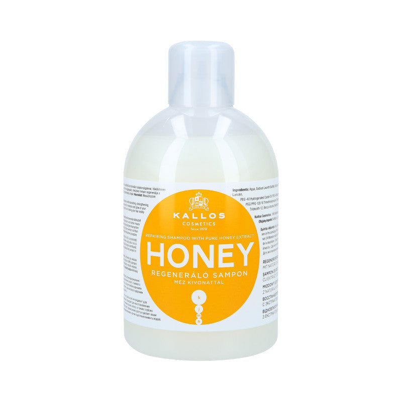 KALLOS KJMN Honey Shampoo ristrutturante al miele 1000ml