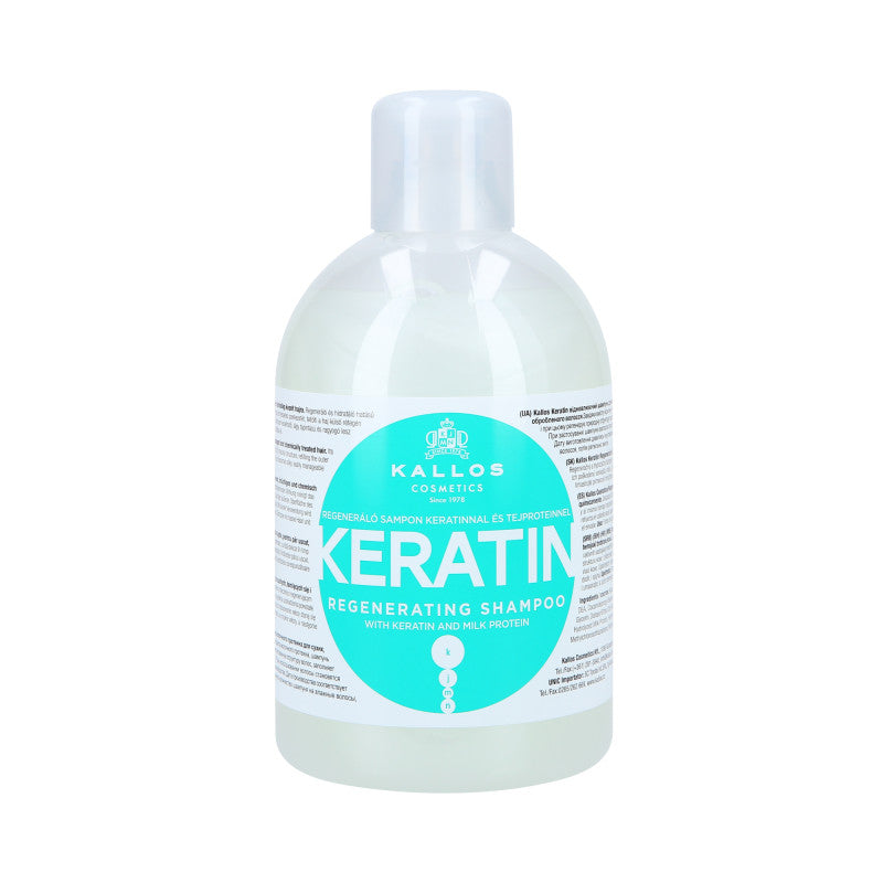 Kallos KJMN Keratin Shampoo rinforzante 1000 ml