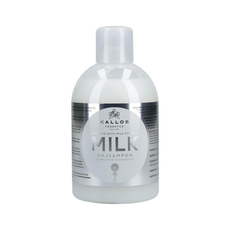 KALLOS KJMN Milk Shampoo con proteine del latte 1000ml