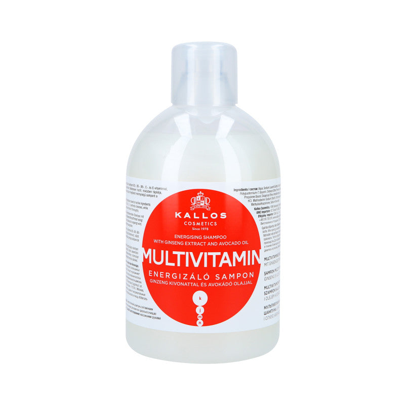 KALLOS KJMN Multivitamin Shampoo energizzante 1000ml