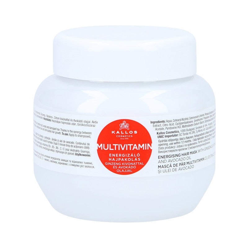 Kallos KJMN Multivitamin Maschera multivitamine 275 ml