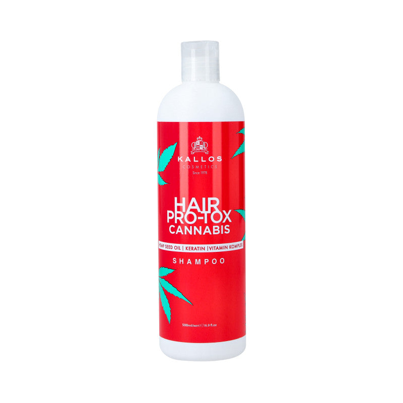 KALLOS KJMN PRO-TOX CANNABIS Shampoo rinforzante per capelli 500 ml