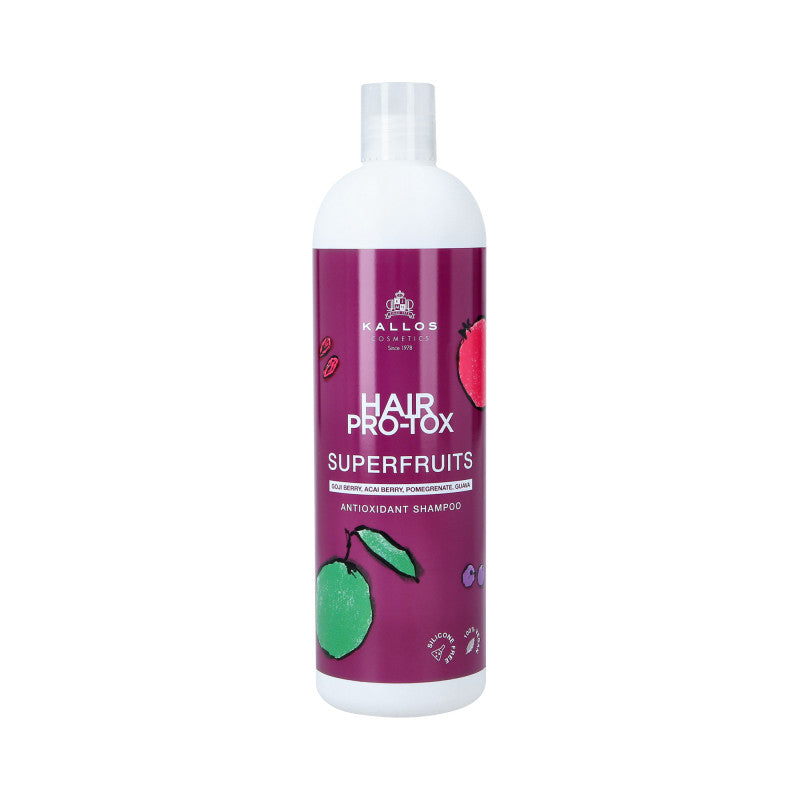 KALLOS KJMN PRO-TOX SUPERFRUITS Shampoo per capelli 500 ml